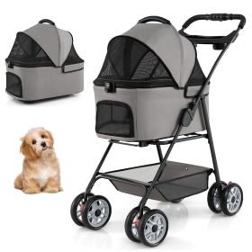 3 in 1 Pet Stroller with Removable Carrier up to 33 lbs 3 in 1 Pet Stroller with Removable Carrier up to 33 lbs