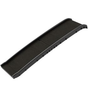 Folding Dog Ramp for Car, 61 Inches Portable Pet Ramp with Non Slip Frosted Surface, Raised Side Rails Folding Dog Ramp for Car, 61 Inches Portable Pet Ramp with Non Slip Frosted Surface, Raised Side Rails